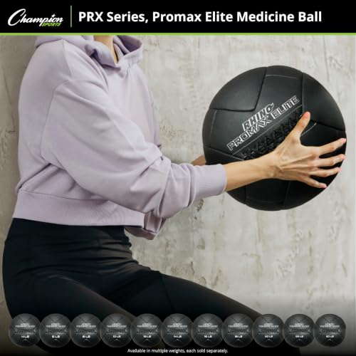 Champion Sports Rhino ProMax Elite Slam Ball - color: Promax Elite, size: 18 Pounds