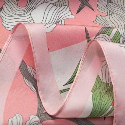 RIIQIICHY Women Head Hair Scarf Like Satin Silk Scarf Sleeping Hair Wrapping Night 27.5" - color: C008