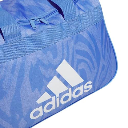 adidas Power Gym Bag – Lightweight Small Duffel, Lightwave Blue Fusion/White/Diablo, OSFA - color: Lightwave Blue Fusion/White/Diablo