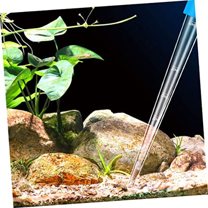 GANAZONO 2pcs Measurement Dropper for Kitchen and Fish Tank Supplies Multi-Functional Graduated Pipette for Precise Liquid Transfer and Baking Transparent Design