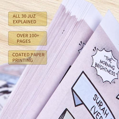 "Quran Made Simple: The Quran Journey - The Clear Quran, Holy Quran Made Simple and Illustrated | Study Guide for Beginners, Students & Adults | All 114 Surahs | Islamic Book, Easy-to-Understand, Visual Learning"