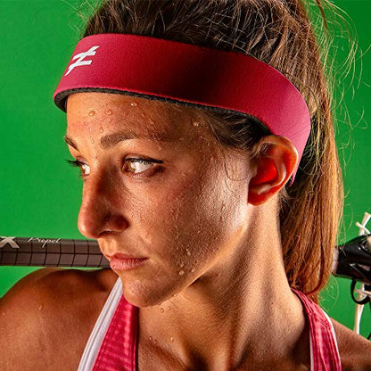 Unequal Halo 1 – 10mm Protective Headgear with Military-Grade Patented Composite, Coated Aramid Fabric - color: Red, size: Small-Medium