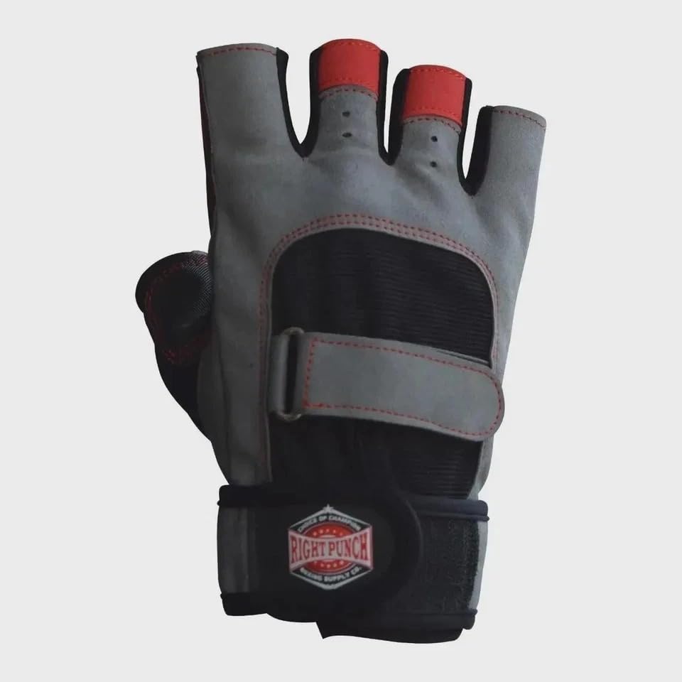 Karate Taekwondo Martial Arts Sparring Gloves, Half Finger, for Kickboxing and Punch Bag Training MMA - size: X-Small