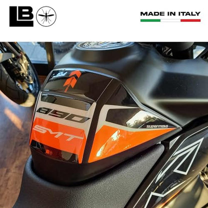 labelbike - 3D Sticker Motorcycle Fuel Tank Pad Protection and Decoration in Resin Compatible with KTM 890 SMT 2024-2025
