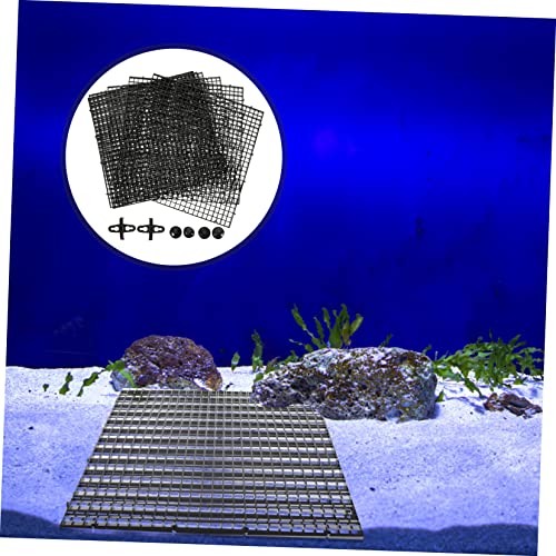 Abaodam 1Set Aquarium Dividers Boards for Fish Tank Bottom Partition with Suction Cups for Breeding and Separating Fish