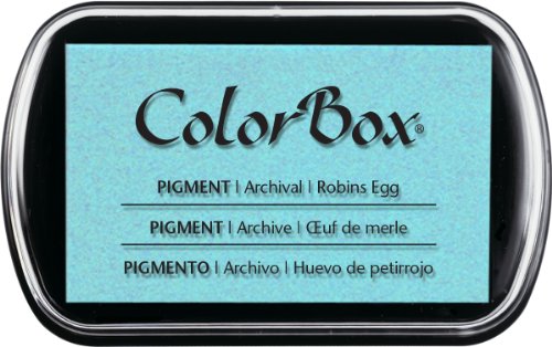 CLEARSNAP ColorBox Pigment Inkpad, Robins Egg - color: Robins Egg