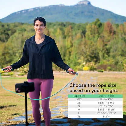 Crossrope Replacement Weighted Jump Ropes - Replacement Ropes - Handles Not Included - color: 1/4 LB, size: Small