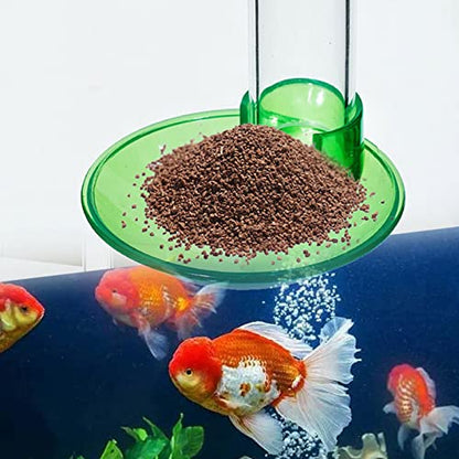 Fish Shrimp Feeder Clear Acrylic Shrimp Feeding Tube with Dish Clip to Aquarium Feeders for Fish 6 Size - size: 15CM