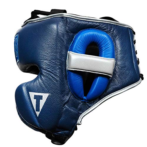 TITLE Royalty Leather Training - Boxing MMA Headgear, Muay Thai - size: Standard