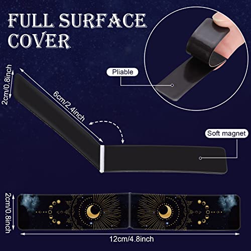 Sinmoe 30 Pieces Magnetic Bookmarks Space Moon Galaxy Magnetic Bookmark Page Clip for Kids Teens Book Students Teachers Lovers Reading Gifts, School Office Accessories, Party Favors, 10 Styles