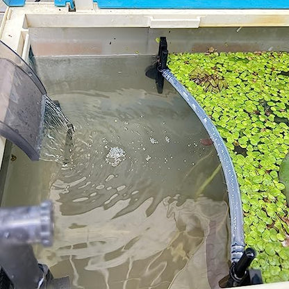 HOZOE Floating Plant Fence for Aquarium, Separates Plants, Automatically Adjusts Height with Water Level, Suitable for Most Aquariums. (1 PCS) - style: 1 PCS