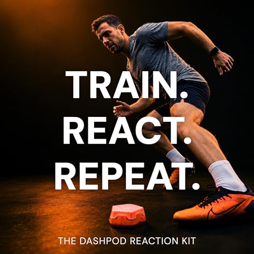 Smart Agility & Reflex Training Kit – App-Controlled Reaction Lights for Athletes, Coaches & Physical Therapy | Cognitive, Speed & Performance Training System