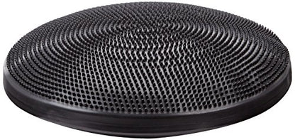 Cando 30-1868BLK Inflatable Vestibular Balance Disc, 23.6" diameter, Black - color: Black, size: 23.6" diameter