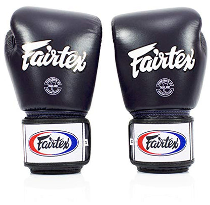 Fairtex BGV1BR Breathable Boxing Gloves, Lightweight Shock Absorbent Gear - color: Blue, size: 14 oz