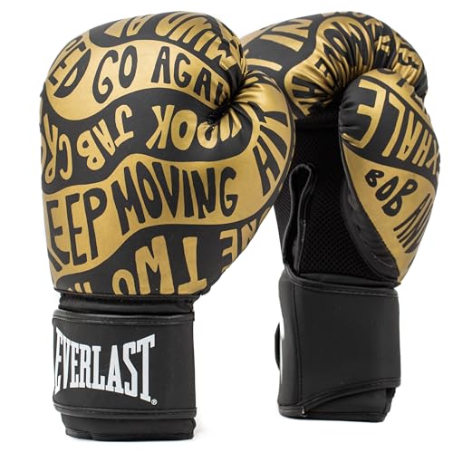Everlast Spark Boxing - color: Black / Gold, size: 12 oz