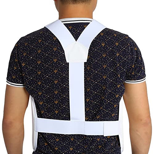 Emoshayoga Unisex Karate Chest Guard, Adjustable Strike , Boxing Body Protector with Elastic Adjustable Straps, for Taekwondo Training - size: Medium