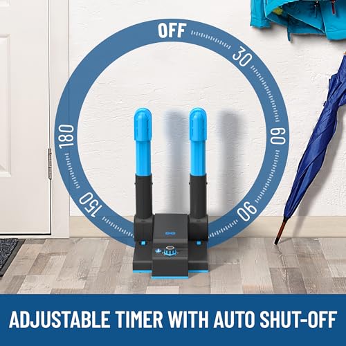 Everlasting Comfort Electric Boot Dryer for Work Boots, Silent Portable Shoe Dryer with Timer for Shoes, Boots and Cleats, Quick-Dry Glove Dryer Boot Warmer for Gloves, Helmets and Sneakers(Foldable) - size: Foldable - 1 Pair