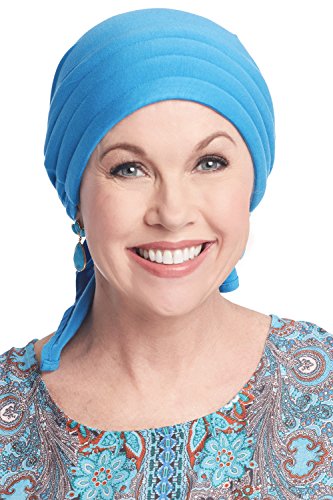 Cardani Instant Tie Headscarf - Padded Easy Tie Triangle Scarf in Luxury Viscose from Bamboo - color: Luxury Bamboo - Charcoal