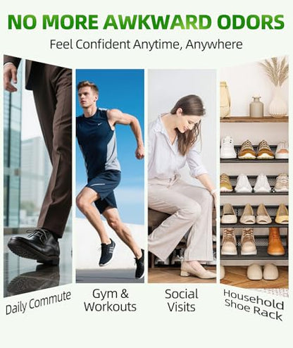 Shoe Deodorizer Spray, 5 fl oz Powerful Foot & Shoe Odor Eliminator, Foot Spray for Smelly Feet, Fast-Acting & Long-Lasting Shoe Freshener Spray for Shoes, Gym Bags, Helmets - size: 5 Fl Oz (Pack of 1)