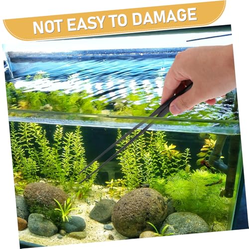 Balacoo 1 Set Stainless Steel Trimming Scissors Tweezers Spatula Essential Tools for Precise Maintenance and Water Grass Care Fish Tanks