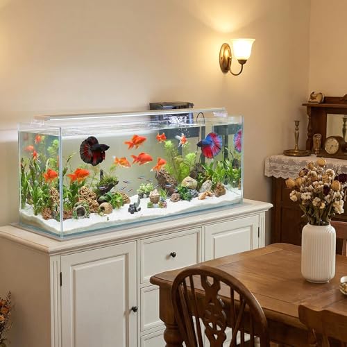 12 x 30 Inch Fish Tank Pad, 6mm Aquarium Leveling Mat, Gray | Water-Resistant Surface, Easy to Cut, Helps Cushion the Tank Base, Suitable for Aquariums and Terrariums - color: Gray, size: 12 x 30in