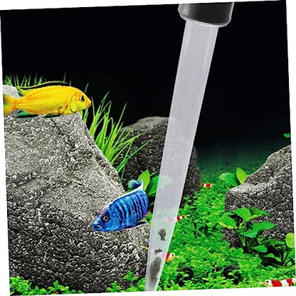 POPETPOP 30ml Aquarium Fish Waste Collector Manual Cleaning Pipette High for Complete Tank Cleaning
