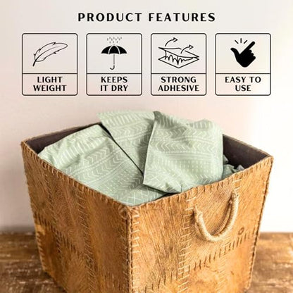 Poly Mailers 6x9 Inch 100 Pack Small Shipping Bags Strong Thick Mailing Envelopes | Self Sealing Adhesive | Waterproof & Tear Resistant | Small Business Packaging for Clothing - Boho Sage Green - color: Green, size: 6x9 (100 Pack)