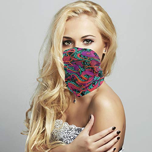 visesunny Seamless Scarves Bandana Scarf UV Resistence Outdoor Sport Balaclavas Headwear Headband Unisex - color: Multi6