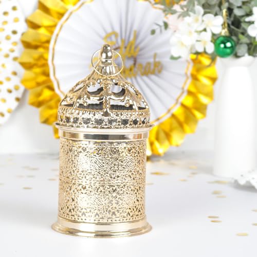 Ramadan Lantern Lights,Ramadan Candle Lantern,Eid Mubarak LED Lamp,Ramadan Hanging Lantern Decorations for Home Style 01 - color: Style 01