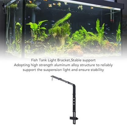 Fishtanks Light Fixing Bracket Adjust Height Mounting Lamp Holder for Aquariums Lighting Display Fishtanks Lamp