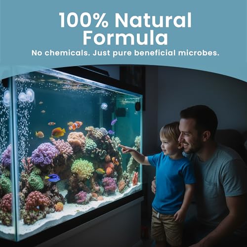 MICROBE-LIFT Special Blend Aquarium Water Care Treatment, Cleaner & Clarifier for Fresh and Saltwater Fish Tanks, Reduces Maintenance & Helps with Aquarium Algae Control and Odor, 4 Ounces (SBH04) - size: 4 ounces