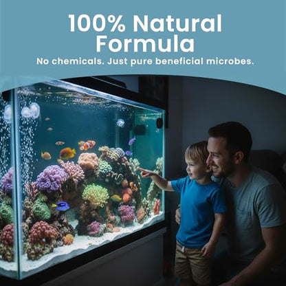 MICROBE-LIFT Special Blend Aquarium Water Care Treatment, Cleaner & Clarifier for Fresh and Saltwater Fish Tanks, Reduces Maintenance & Helps with Aquarium Algae Control and Odor, 4 Ounces (SBH04) - size: 4 ounces