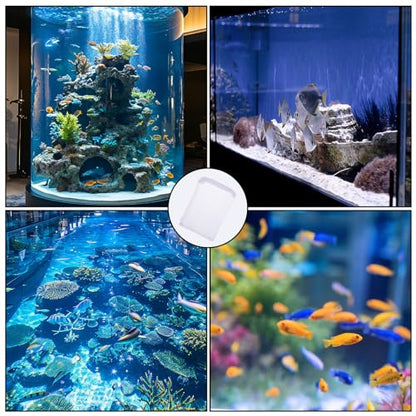 4 x 6 inch Mesh Filter Bags, 10 Pcs Reusable Bags with Zipper, Aquarium Filter Media Bag, Reusable Mesh Bags for Fish Tank Aquarium Filters