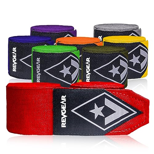 Revgear 2-Inch Wide Elastic Hand Wrap - color: Red