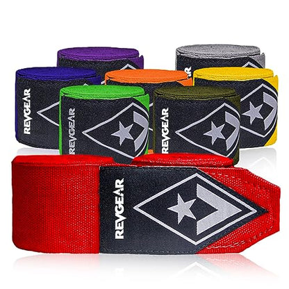 Revgear 2-Inch Wide Elastic Hand Wrap - color: Red