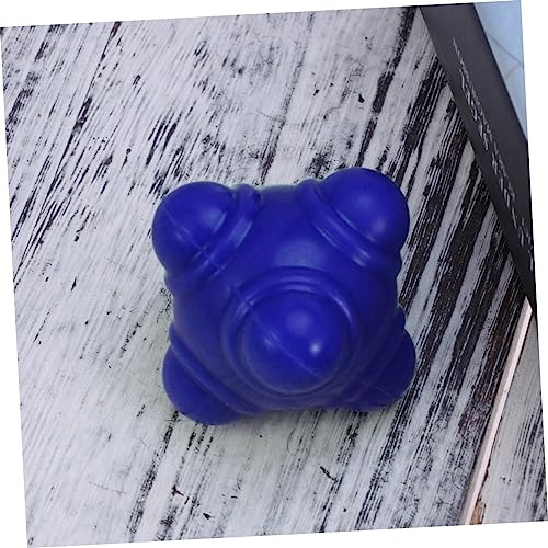 Yardwe 3pcs Bounce Training Balls Soccer Training Equipment Football Training Equipment Agility Training - color: Blue, size: Medium