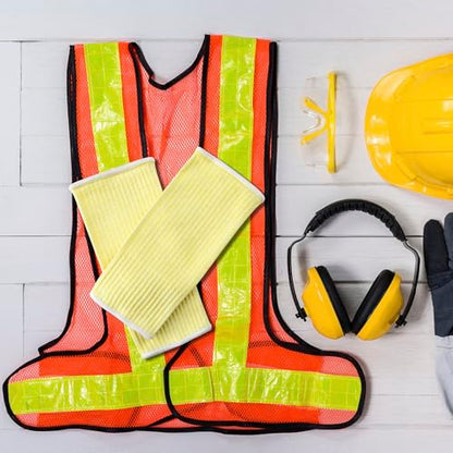 ANCIRS Cut Resistant Sleeves for Arm Protection, Gardening Sleeves, Dog Bite Safety Arm Sleeves - color: Yellow