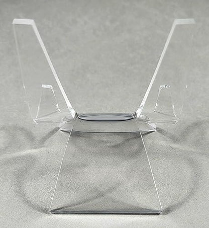HQRP-Crystal 3" Acrylic Display Stand Pedestal for Crystal Heart / Slice / Slab and other Stones - size: 3"