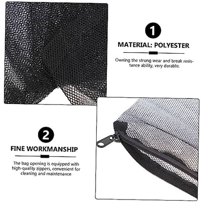 STOBAZA 15Pcs Zipper Bags for Aquarium Mesh Pouches for Fish Tank Filtration for Carbon Prevents Fines from Washing