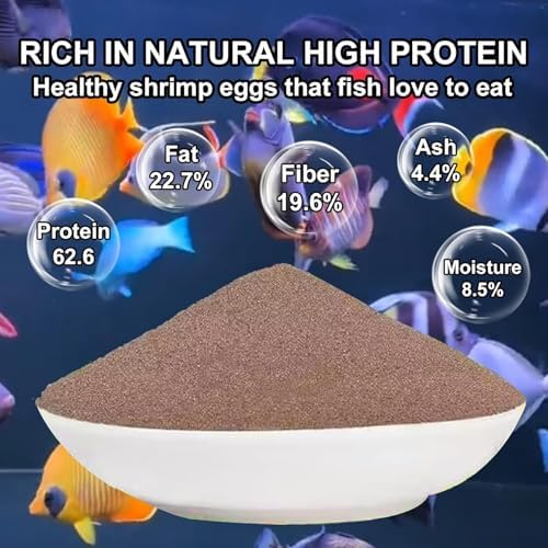 Bubble Magus Brine Shrimp Eggs/sea Monkey Eggs/Live Fish Food/Fairy Shrimp Egg Artemia high Protein Fish Food for brine Shrimp Hatchery 、 Clownfish Food 、 Reef roids Coral Food 、Feeder Guppies、beta - size: 1 Ounce (Pack of 1)