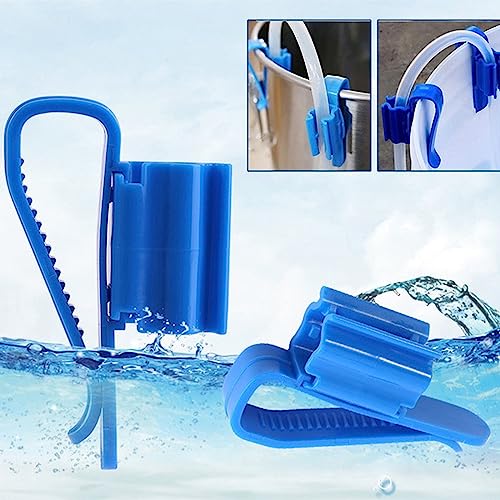 Aquarium Hose Bracket, Fish Tank Fixing Clip, Water Hose Bracket, Multi-Functional Adjustable Clip, Barrel-Shaped Aquarium Hose Bracket, Aquarium Air Pump Accessories