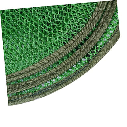 Yardwe Collapsible Fishing Net Lightweight Mesh Tuck Net for Fish Shrimp Use Fishing Tool for Lakes Rivers Sea - size: 150X30X30cm