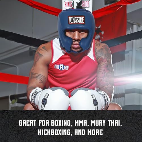 Ringside Competition-Like Boxing Headgear with Cheeks - color: Gold, size: Medium