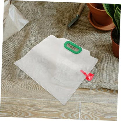 VANZACK 4Pcs Portable Fish Transport Bag with Oxygen Support Transparent Design for Easy Observation Handheld Convenience for Safe Live Fish Shipping