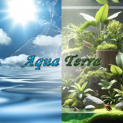 Aqua Terra Aquarium Natural Tan Sand, 5 lbs - Optimal pH Balance, Enhanced Water Clarity, Natural Aesthetic Appeal, Easy Maintenance, Eco-Friendly Health