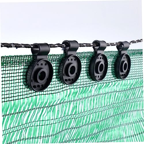LIOOBO 50pcs Non- Sunshade Fabric Clamps Clips Fixing for Garden Greenhouse Outdoor Use Versatile Mesh Buckle Tools for Secure Shade