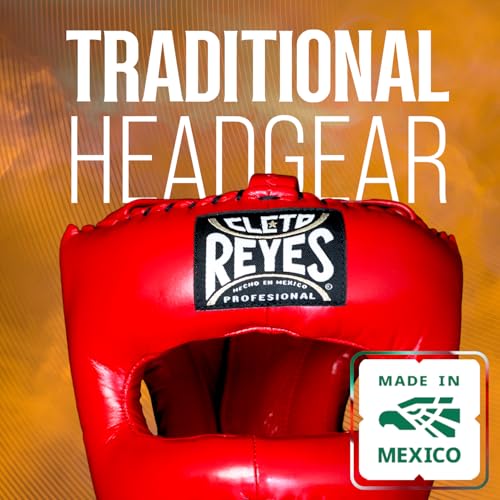 CLETO REYES Boxing Traditional Headgear for Men and Women, Sparring Fighting Sports, Kickboxing, MMA, Muay Thai - color: Brilliant Yellow