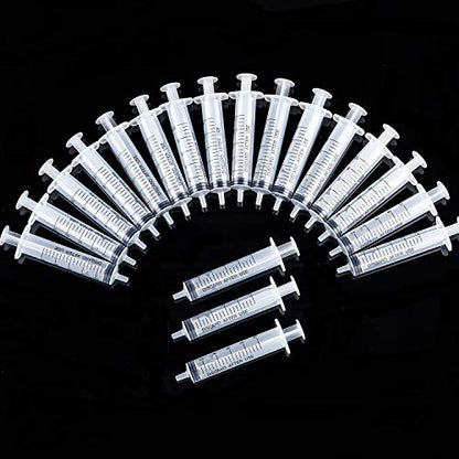 Frienda 20 Packs 10 ml Plastic Syringe with Measurement, No Needle Suitable for Scientific Labs, Measuring, Watering, Refilling | Large Plastic Measuring Tools for Food, Horse Care, Lab Dispensing, Graduated Markings, Reusable Multipurpose Applicators - s