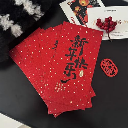Red Envelopes,30pcs Money Cash Envelopes Lucky Hong Bao Gift Envelope Red Envelope Pockets for New Year Spring Festival Wedding Kids Birthday Party