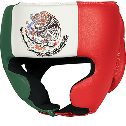 Title Boxing Amateur Competition Headgear (w/Cheeks) - Boxing Headgear, MMA Headgear, Sparring Gear, Headgear Boxing Sparring, Boxing Head Gear, Sparring Headgear, Muay Thai Headgear - color: Mexico, size: Small